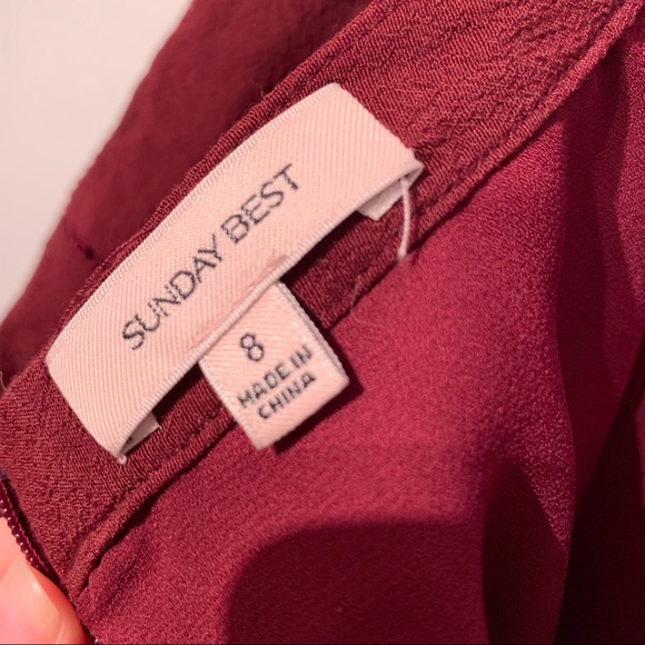 Sunday Best Purple Mini Skirt - Picture 3 of 4